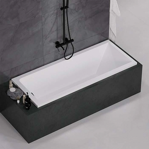 Ванна акриловая Alba Spa Demio БЛД0380000100 180*70 см