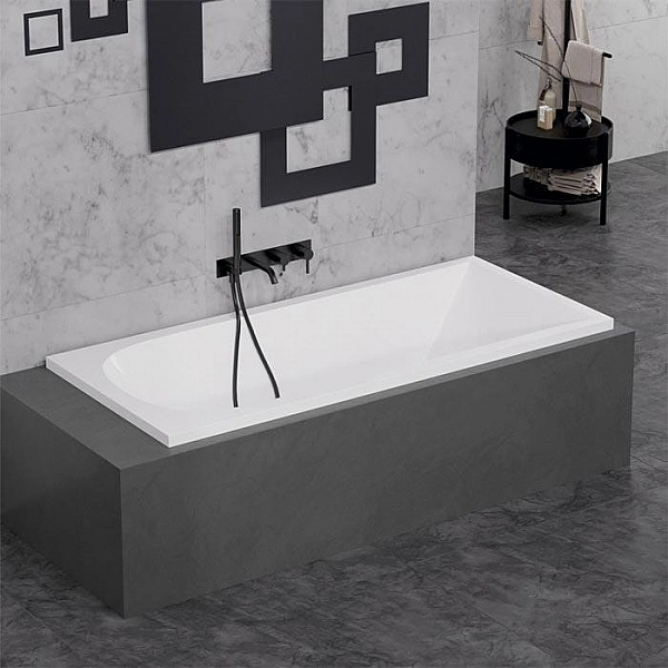 Ванна акриловая Alba Spa Mega БЛД0200200100 170*75 см