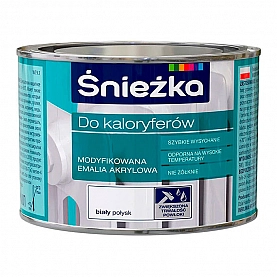Эмаль для радиаторов Sniezka акриловая модифицированная 0.4 л