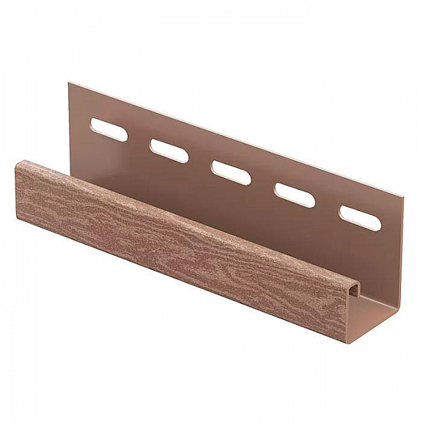 J-планка Ю-Пласт Тимберблок Кедр натуральный