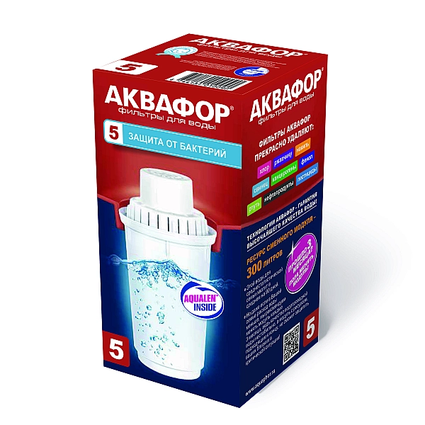 Модуль сменный фильтрующий Аквафор В5 бактерицидный