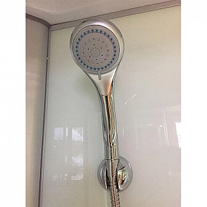 Душевая кабина Coliseum Simple S-120*80 см левая черное тонированное стекло. Изображение - 2