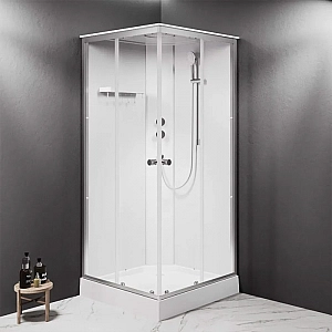 Душевая кабина AM.PM X-Joy Square W94C-403-090MT 90*90*210 см хром. Изображение - 5