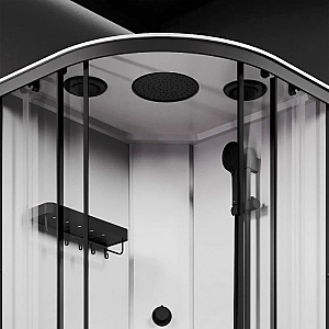 Душевая кабина AM.PM X-Joy W94C-401-100BT 100*100*210 см черный матовый. Изображение - 3