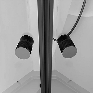 Душевая кабина AM.PM X-Joy W94C-401-090BT 90*90 см черный матовый/прозрачное стекло. Изображение - 2