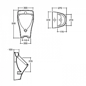 Писсуар Лаго + кран ATS001 + сифон. Изображение - 3