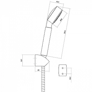 Душевой гарнитур Cersanit Cari 63389. Изображение - 4