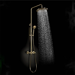 Душевая колонна Deante Cascada Temisto Bronzo со смесителем. Изображение - 2