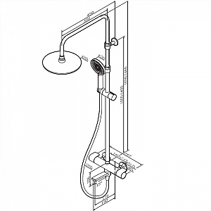 Душевая система AM.PM X-Joy F0785A500. Изображение - 8