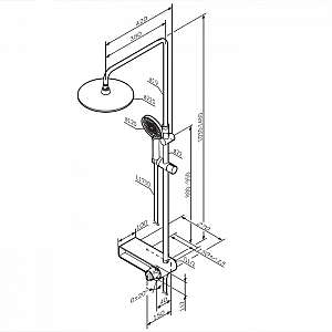 Душевая система AM.PM X-Joy F0785A700. Изображение - 10