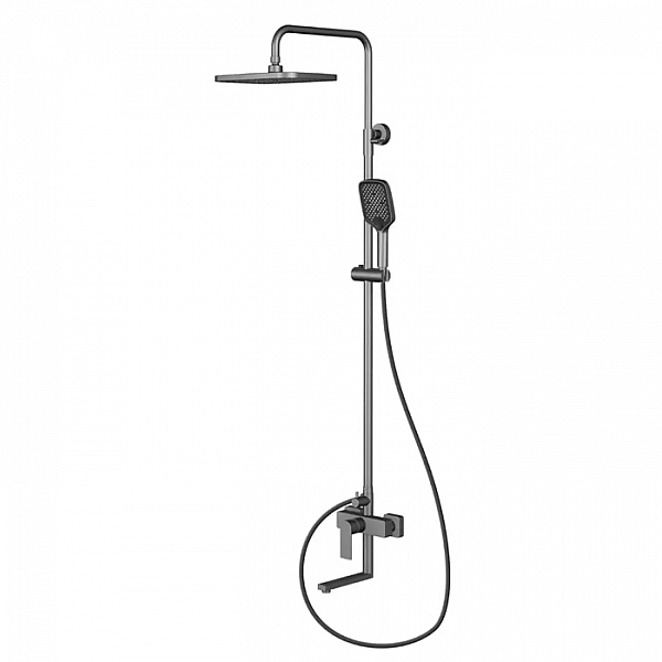 Душевая система Esko Ekaterinburg Gun metal ST250EKGM