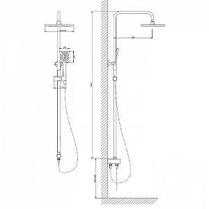 Душевая система Voda VST1000-5. Изображение - 3