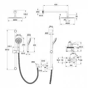 Душевая система Cersanit Moduo 64087. Изображение - 9
