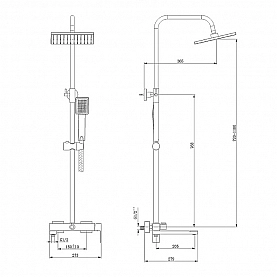 Душевая система Lauter Splash 21СК633С-S2133. Изображение - 7