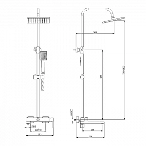 Душевая система Lauter Splash 21СК633С-S2133. Изображение - 7