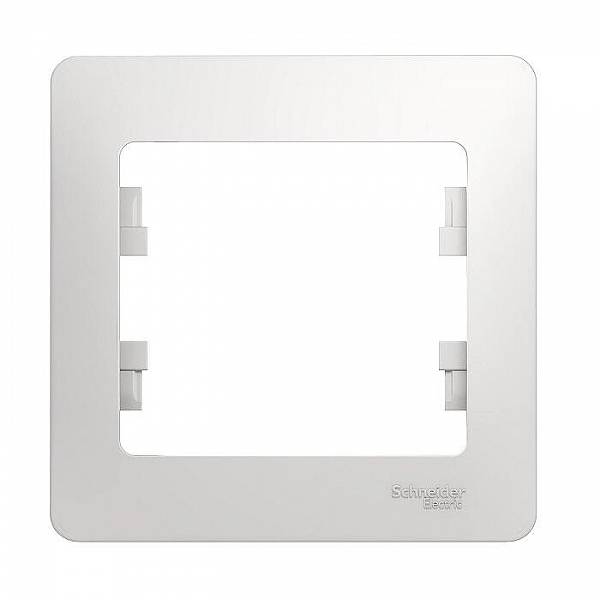 Рамка Systeme Electric Glossa GSL000101 1 пост белый