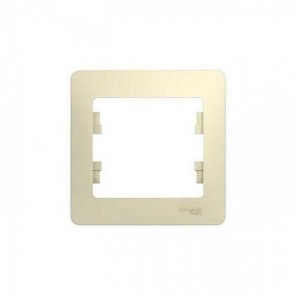 Рамка Systeme Electric Glossa GSL000201 1 пост бежевый
