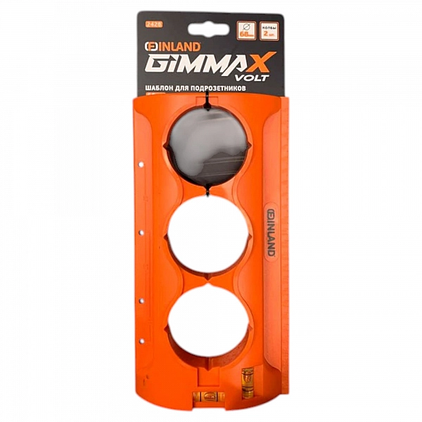 Шаблон под розетки Finland Gimmax Volt 2428 68 мм