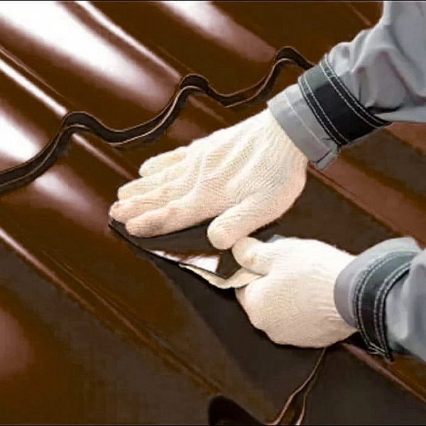 Лента гидроизоляционная самоклеящаяся Nicoband 30 см 10 м коричневый