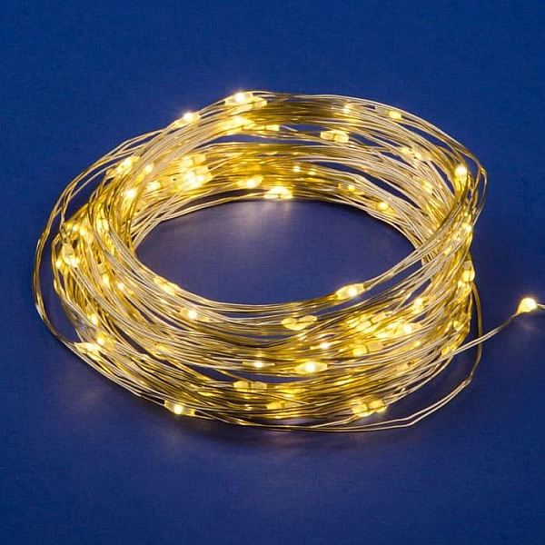 Гирлянда Роса Uniel UL-00005482 10 м теплый белый свет