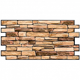 Панель ПВХ Grace Камень Сланец натуральный 980*498 мм