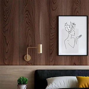 Панель МДФ Stella Classic Light Орех Бразильский 6*200*2700 мм. Изображение - 4