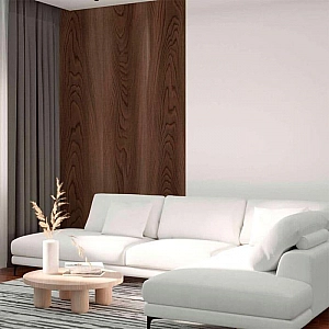 Панель МДФ Stella Classic Light Орех Бразильский 6*200*2700 мм. Изображение - 6