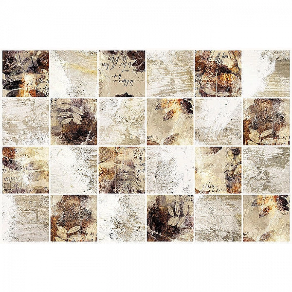 Фартук-панно ПВХ Grace Плитка Осенний эскиз 601*902 мм