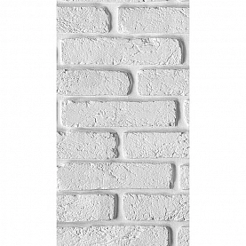 Панель ПВХ Europrofile 347 Белый кирпич 250*3000 мм