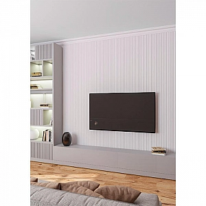 Панель МДФ Grace 3D Breeze BR01 Белая 9*160*2750 мм. Изображение - 4