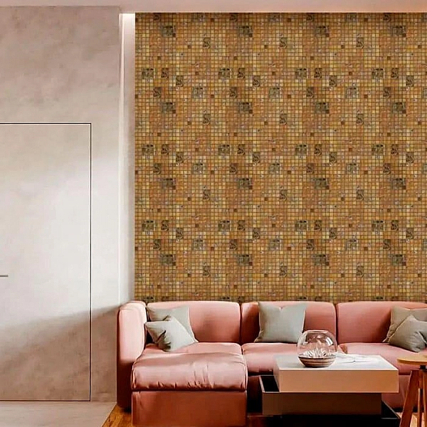 Панель самоклеящаяся Grace Мозаика Александрия 480*480 мм