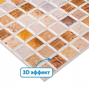 Панель самоклеящаяся Grace Мозаика Сахара 480*480 мм. Изображение - 1