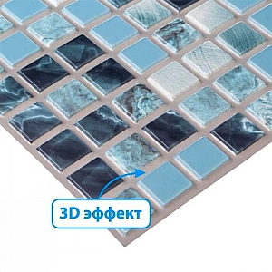 Панель самоклеящаяся Grace Мозаика Океан 480*480 мм. Изображение - 1