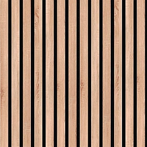 Панель МДФ Stella Comfort Standart Дуб Сонома на войлочной основе 9*600*600 мм
