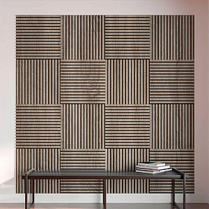 Панель МДФ Stella Comfort Standart Дуб Винтаж на войлочной основе 9*600*600 мм. Изображение - 5