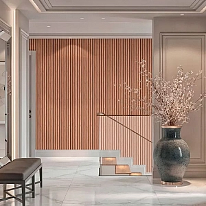 Реечная панель ПВХ Legno Орех пекан сливочный 24.1*166*2900 мм. Изображение - 2