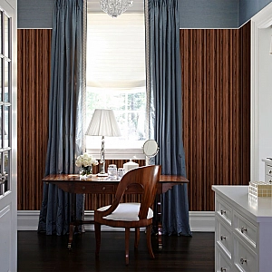 Реечная панель ПВХ Legno Орех пекан шоколад 24.1*166*2900 мм. Изображение - 2