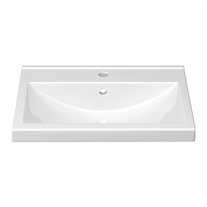 Умывальник Керамин Тобаго 60 встраиваемый белый. Изображение - 1