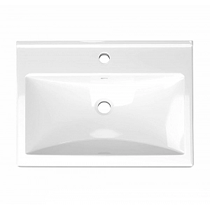 Умывальник Керамин Тобаго 60 встраиваемый белый. Изображение - 2