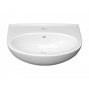 Умывальник Керамин Лаго 55 белый с креплением