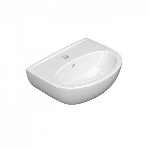 Умывальник Керамин Лаго 55 белый с креплением. Изображение - 1