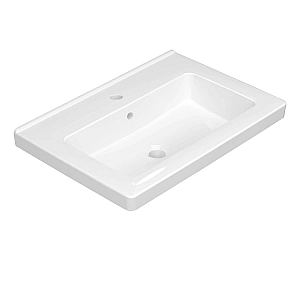 Умывальник Керамин Артвин 60 встраиваемый белый