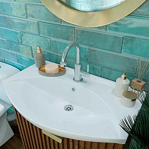 Умывальник Керамин Чезаро 80 мебельный с креплением. Изображение - 3