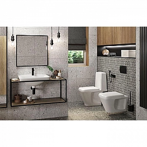 Умывальник Керамин Милан 65 мебельный белый. Изображение - 4