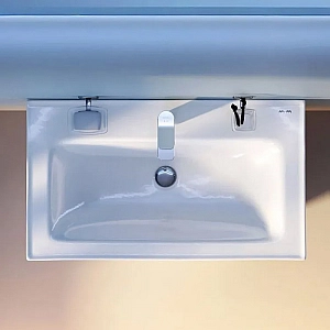 Умывальник AM.PM X-Joy M85AWCC0802WG64 белый глянец. Изображение - 1