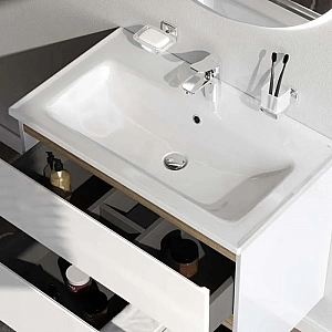 Умывальник AM.PM X-Joy M85AWCC0802WG64 белый глянец. Изображение - 2