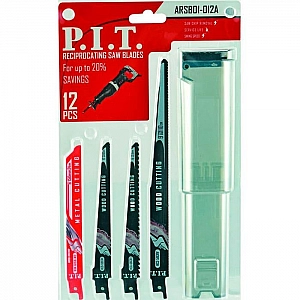 Набор полотен для сабельной пилы P.I.T. ARSB01-012A 12 шт