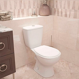 Компакт-унитаз Керамин Позитано белый Гранд МС арматура Инкоэр. Изображение - 3