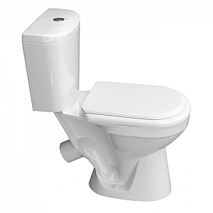 Компакт-унитаз Керамин Лаго белый Сити МС арматура Инкоэр. Изображение - 3