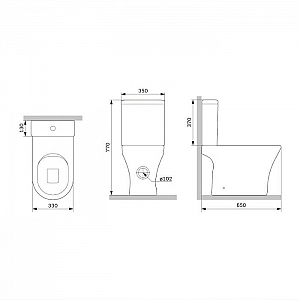 Компакт-унитаз AM.PM Sense C748600SC. Изображение - 6